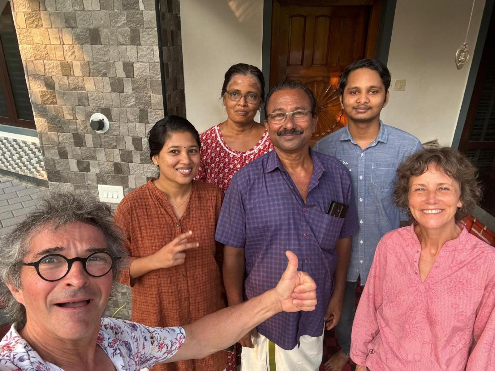 Bliss Homestay Munroe Island Mundrothuruth Eksteriør billede
